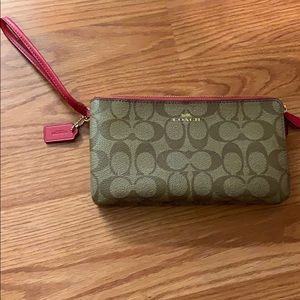 Coach wristlet
